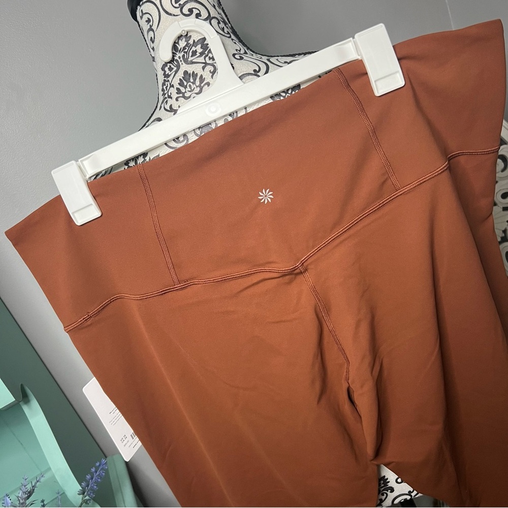Athleta Ultra High Rise Elation 7/8 Legging Size 3X NWT Ancient Mahogany - Picture 6 of 14